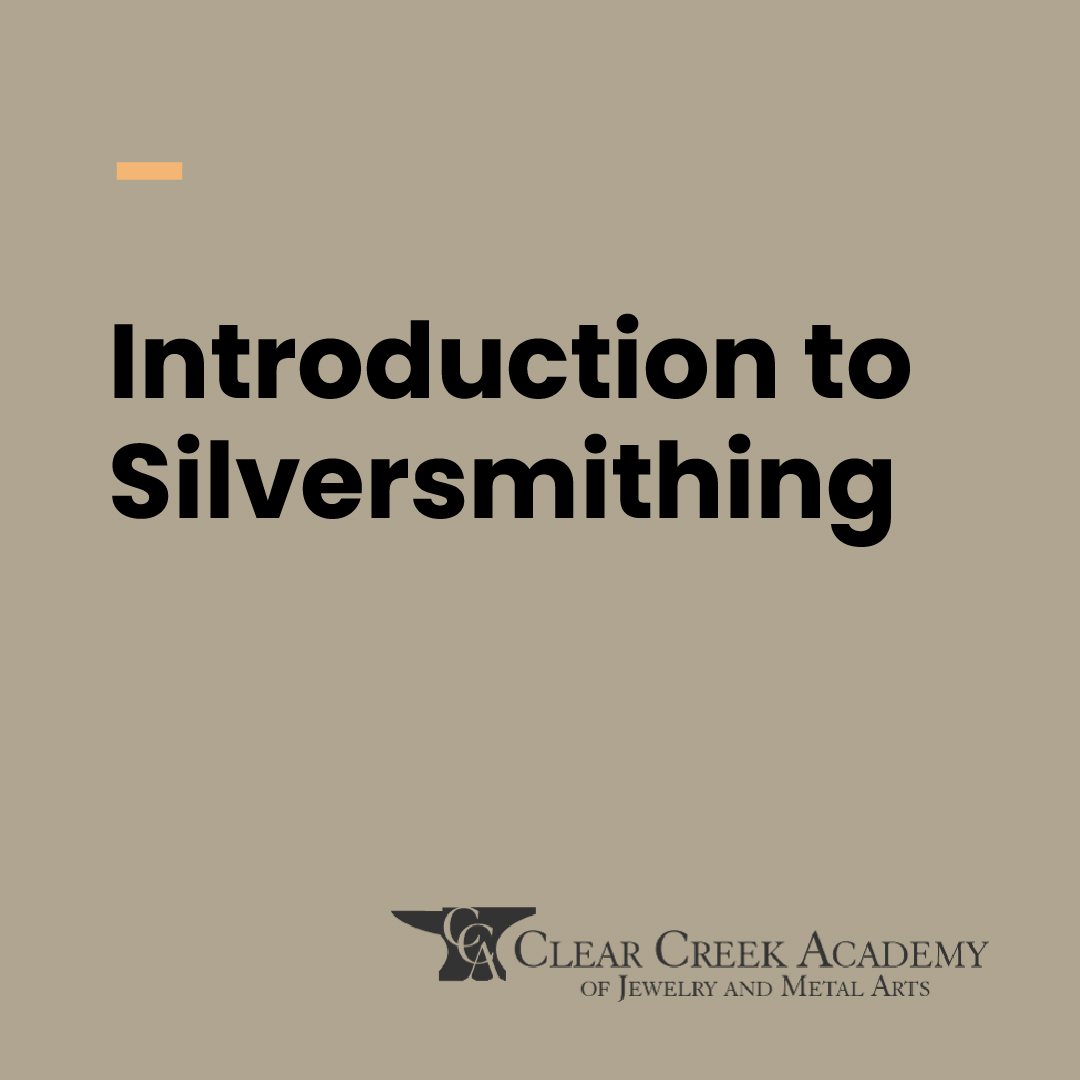 (SOLD OUT) Introduction to Silversmithing + Kit | Monday Day | January 8th  - March 18th